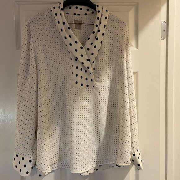 Chico's Tops - NWOT Chico's Shawl collar blouse Chico's 3/ 16 / XL